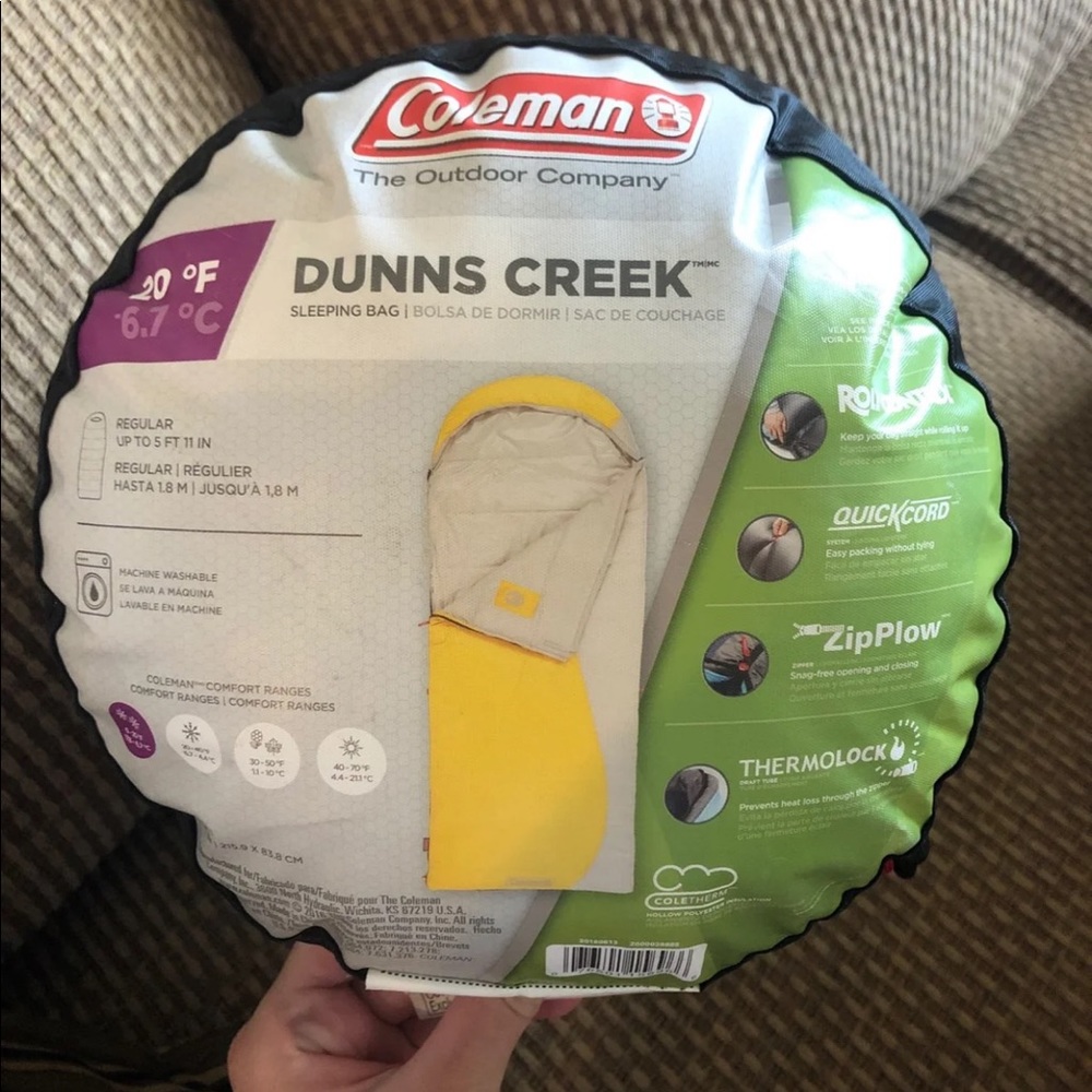Coleman sleeping bag